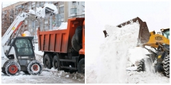 Кому доверится в решении задачи по вывозу снега с территории частного участка?